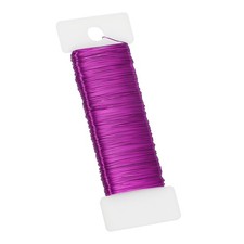 38Yard Floral Wire Flexible Paddle Wire 26 Gauge Florist Wire Rose Red