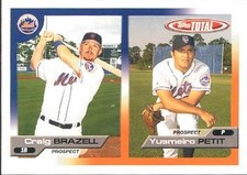 2005 Topps Total #720 Craig Brazell / Yusmeiro Petit PROS
