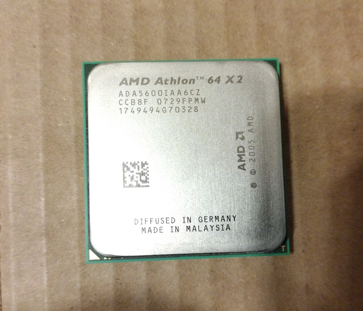 Procesador AMD Athlon 64 X2 5600+ Socket AM2 en Caja Componentes de