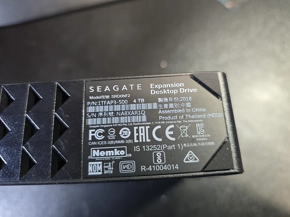 DJ Seagate Expansion 4TB, External (STEB4000100) Hard Drive- Used For DJ BACKUP  - Image 2 of 4