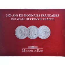 [#1177700] France, Coffret 3x 5 Francs, 2000 Ans de Monnaies Françaises (3/3), 2