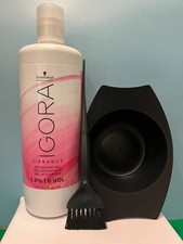 Schwarzkopf Igora Vibrance Activator Gel Gel 1.9 /6 Volume 33.8oz Brush, Bowl