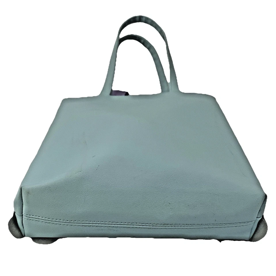 Cat & Jack Girls Mermaid Scaled Totebag Lavender/Purple/Aqua Hand Embellished - Image 3 of 3