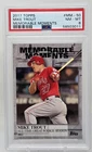 2017 Topps MIKE TROUT CARD PSA 8 NM-MT