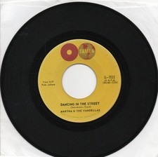 Martha and The Vandellas Dancing In The Street  on  Tamla  1st Pressing