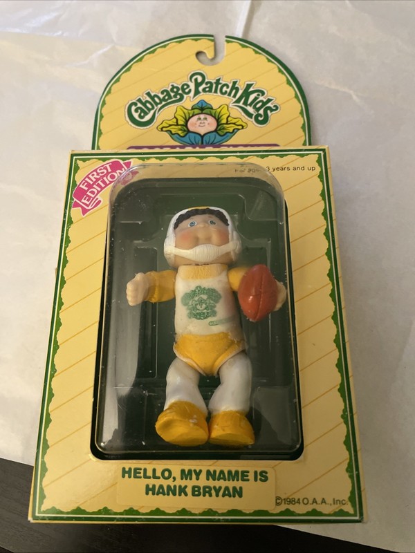 Cabbage Patch Kids Poseable 1st Edition Hank Bryan New 1984