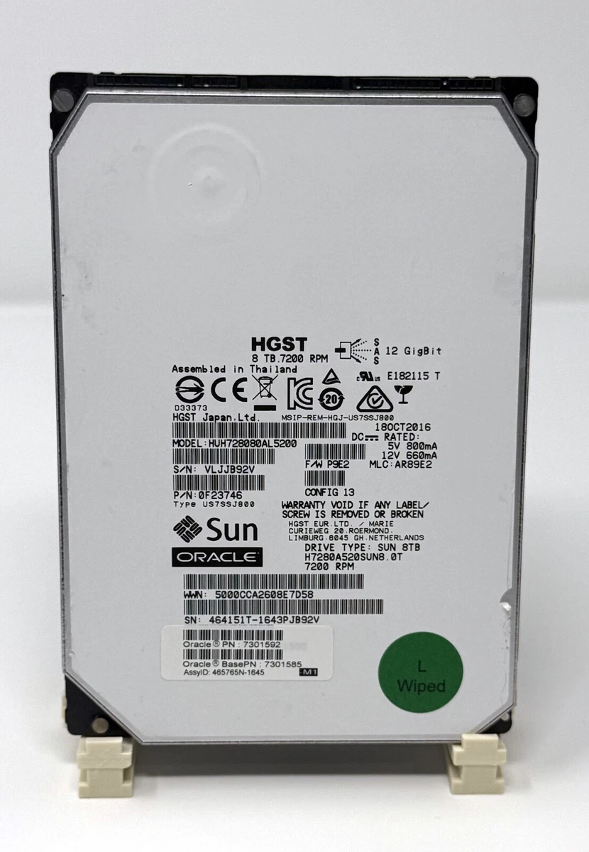 25+ Internal Hard Disk Drives 8 TB Storage Capacity for sale