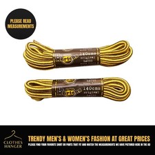 NEW Doc Martens Original Laces Yellow 140cm 55 inches Brand New 2PAIR