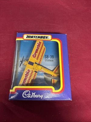Matchbox Cadburys Crunchie Flying Circus Stearman SB-39 Bi-Plane Model - Image 1 of 3