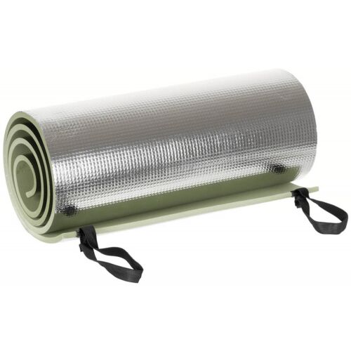 Isomatte 200 cm Oliv alubeschichtet Outdoor Camping Sport Aluminium Isolierung - Bild 1 von 1