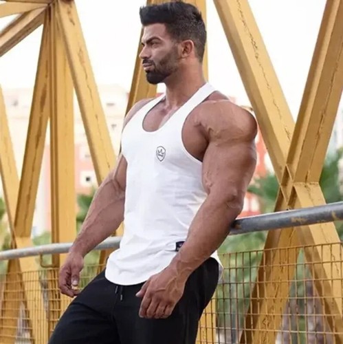 2025 mens tank tops shirt gym tank top fitness clothing vest sleeveless - Bild 25 von 29