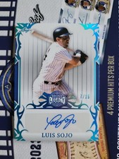 2023 LEAF A BRONX LEGACY LUIS SOJO AUTO AUTOGRAPH #'D /15 YANKEES SSP