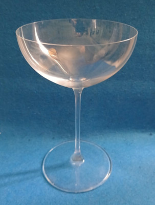 One (1) Riedel Coupe Cocktail Martini Glass Veritas Moscato 6-3/4''H