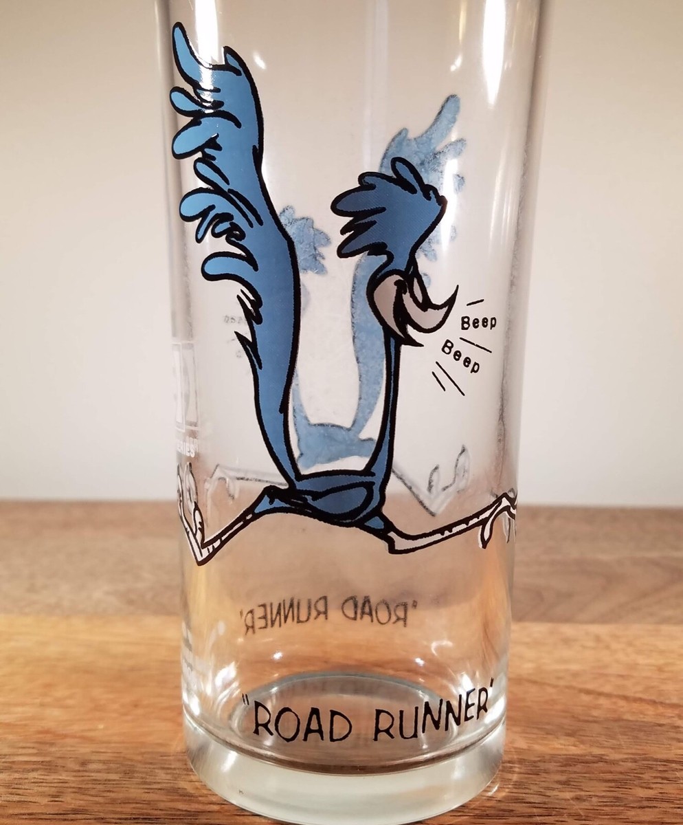 Road Runner Warner Bros Pepsi Collector Series Glass Cup Looney