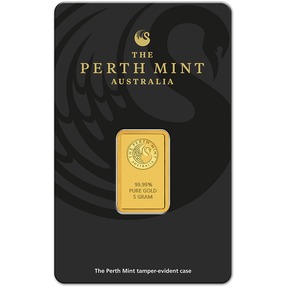 5 gram Gold Bar - Perth Mint - 99.99 Fine in Assay | eBay