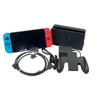Nintendo Switch 64GB OLED Console Neon Blue & Neon Red 1 Day Ship