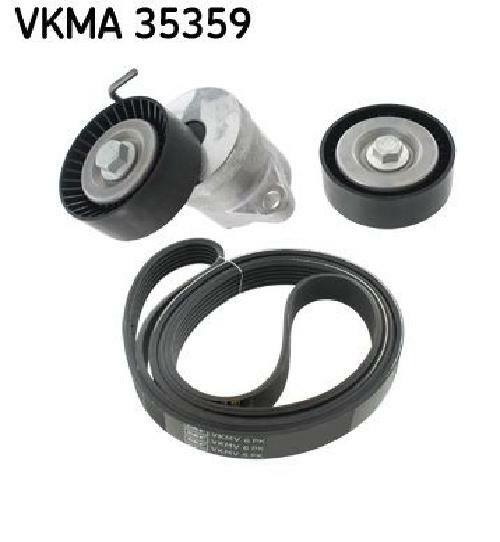 Original Skf Keilrippenriemensatz Vkma 35359 FüR Chevrolet Opel-image