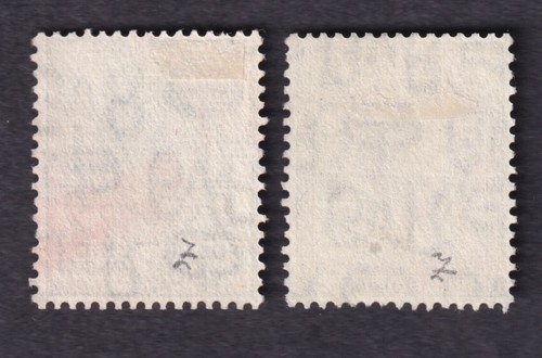 GB KGV 1929 PUC ½d 1½d inverted watermarks FU fine used good perfs - Picture 2 of 2