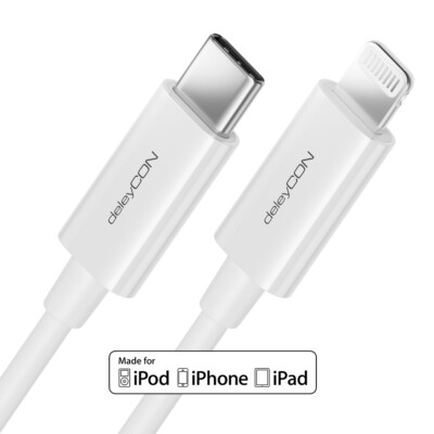 1m Ladekabel Datenkabel USB-C für Apple iPhone iPad