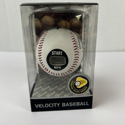 2009 New Unopened Velocity Baseball Smart Measures To 120 MPH Regulation Size