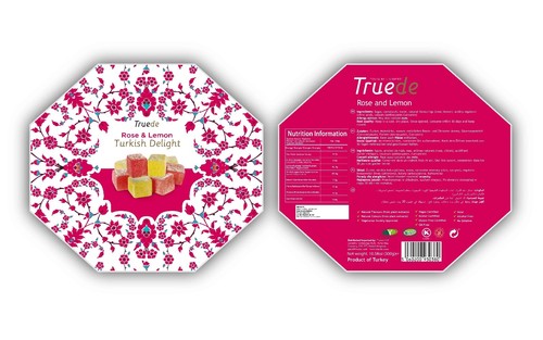 300g Mixed Nut / Rose Lemon / Mixed Flavour Turkish Delight Christmas Stocking - Picture 7 of 19