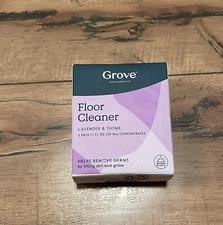Grove Co Floor Cleaner Concentrates Lavender & Tyhme 2 Pack ~ NEW