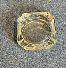 Thick Glass Square Ash Tray