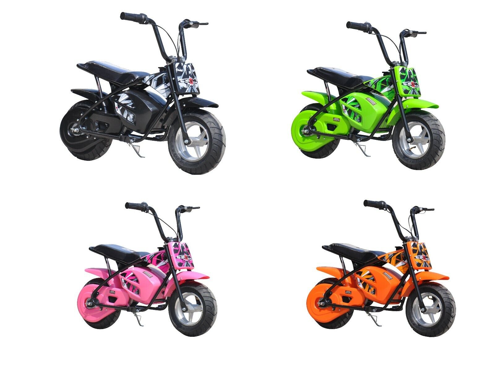 Kids Electric Mini Motorbike Monkey Bike 43cm Pink 250w For Sale Ebay