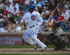 Marlon Byrd signed Chicago Cubs 8x10 photo autographed