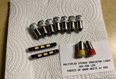 MR77, MR74, MR73 LED LAMPS 6.3V KITS/WARM WHITE/DIAL/METER/TUNER/ McIntosh