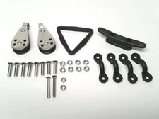 Pactrade Marine Kayak Canoe Boat Anchor Trolley Kit w/o Rope