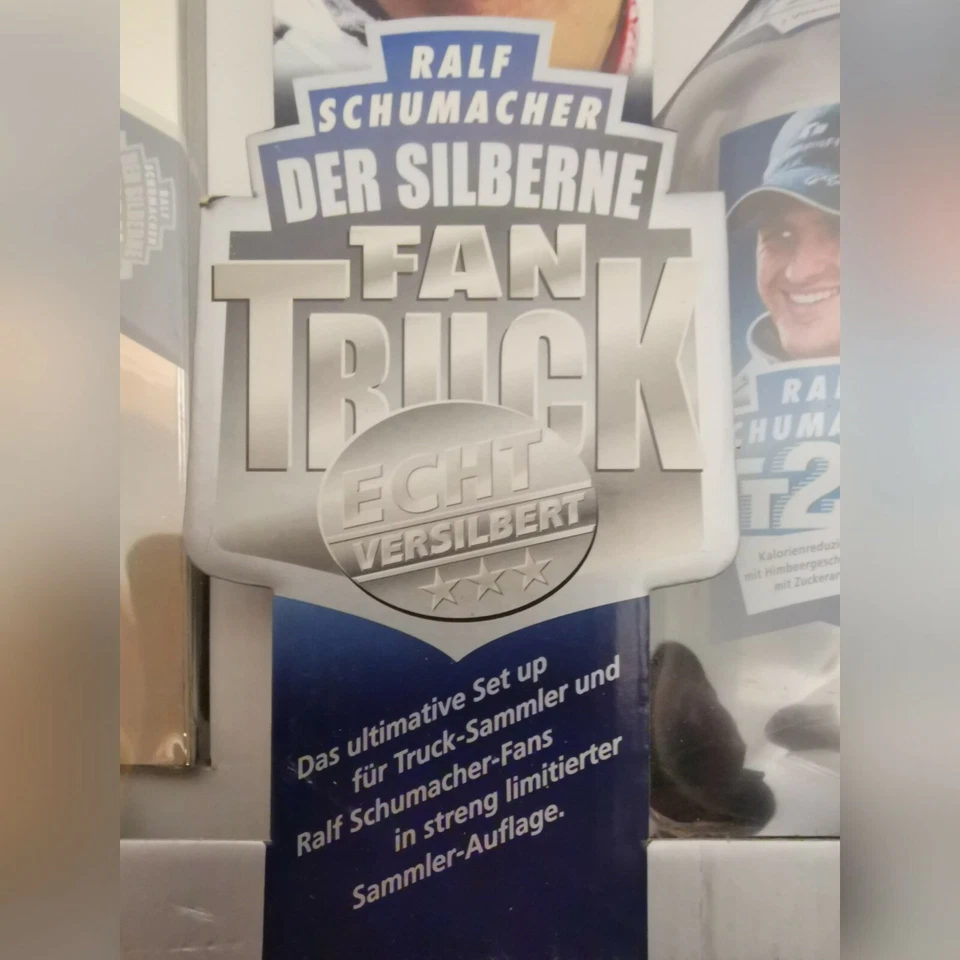 Formel 1 Ralf Schumacher Geschenkbox OVP Rennsport BMW Fan Truck Sammlerstück... - Bild 2 von 4