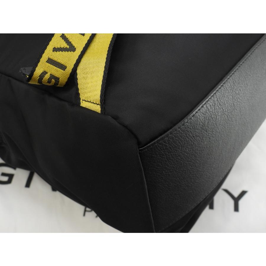 Givenchy logo Bag Backpack yellow Black Givenchy Black and Yellow Fast Backpack Givenchy main image 2