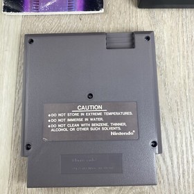 Super Mario Bros NES CIB Complete In Box Authentic 5 Screw Cartridge - Black Tab