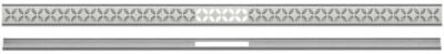 Schluter Systems Kerdi-Line VARIO 96  Linear Grate Assembly with Channel Body