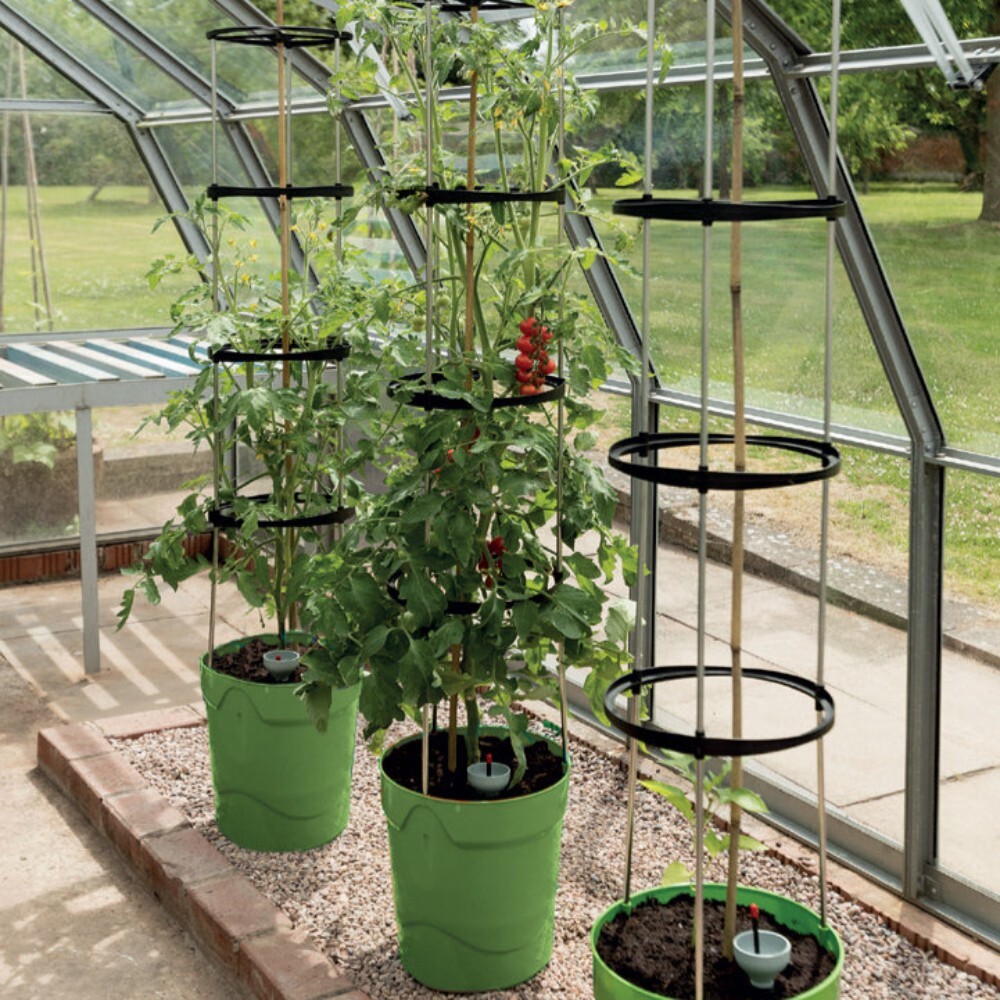 Self Watering Grow Pot Tower – 1.5m Tall Planter With Support Frame