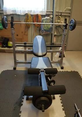 Avanti Olympic Weight Bench In Excellent Condition Gym Fitness