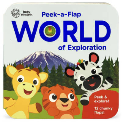 Baby Einstein World of Exploration: Peek a Flap Book - Board book - GOOD
