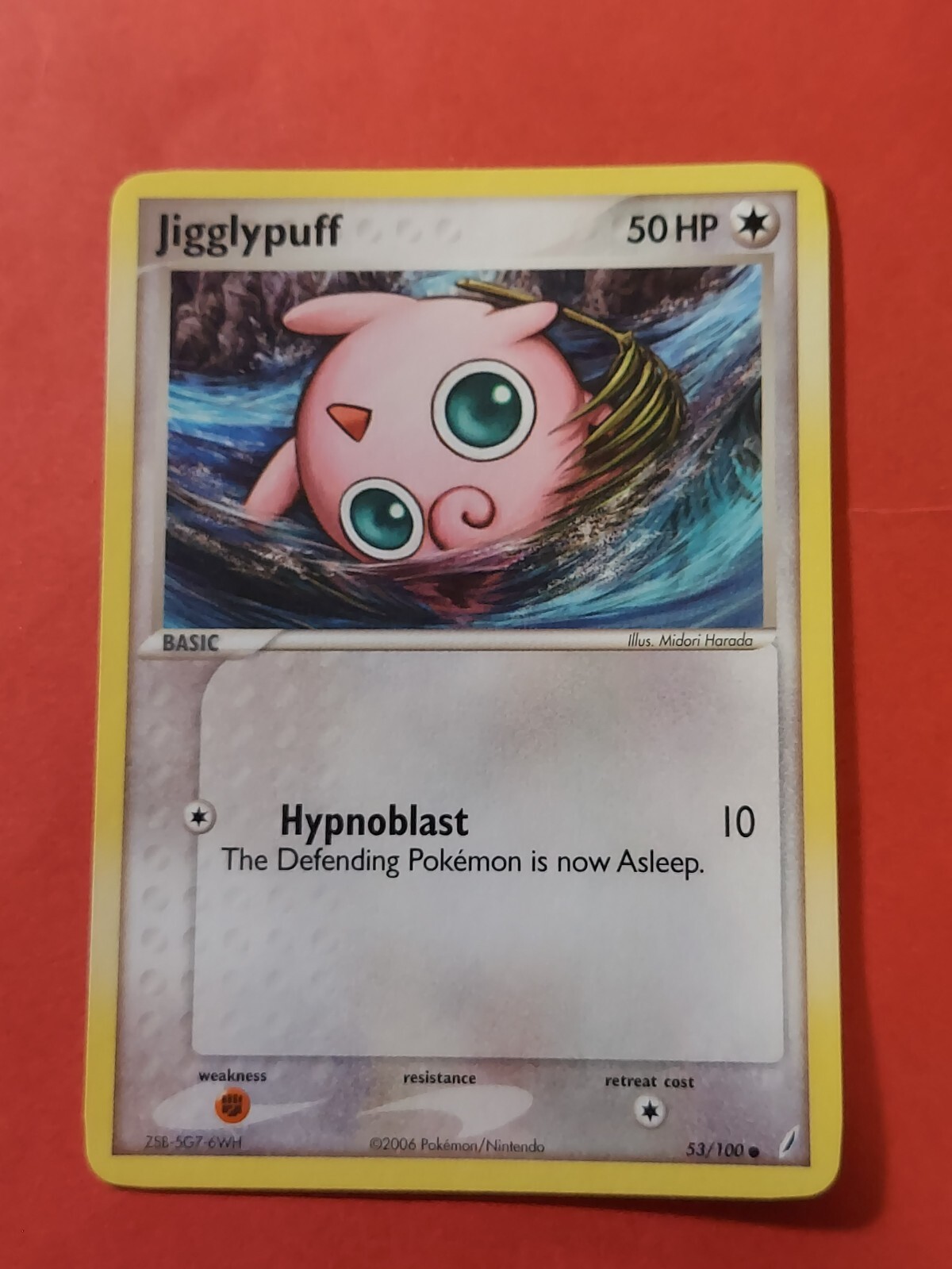 2006 Pokemon EX Crystal Guardians #53 Jigglypuff, C, NF/H, cd2