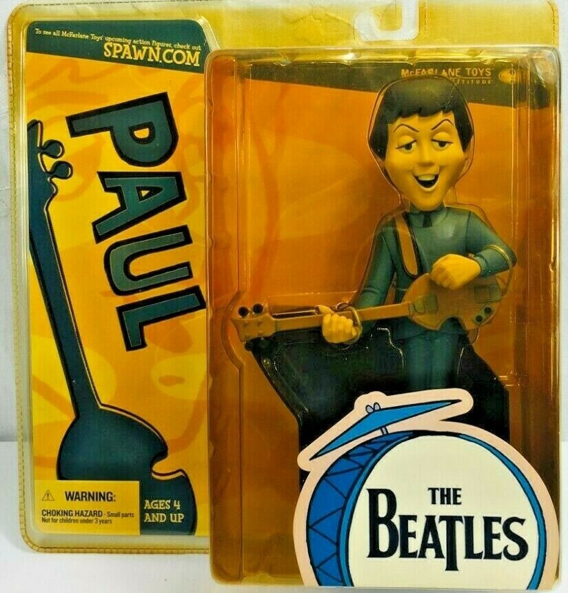 McFarlane Toys Paul McCartney action Figure The Beatles Cartoon