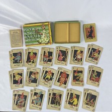 Vintage E.E. Grant 1932 Old Maid Card Game Artwork Vernon Grant Missing 1 Card