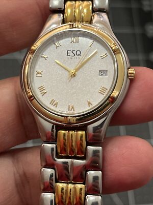 ESQ by Movado contempo Two-Tone Gold and Silver Watch Men main image 3