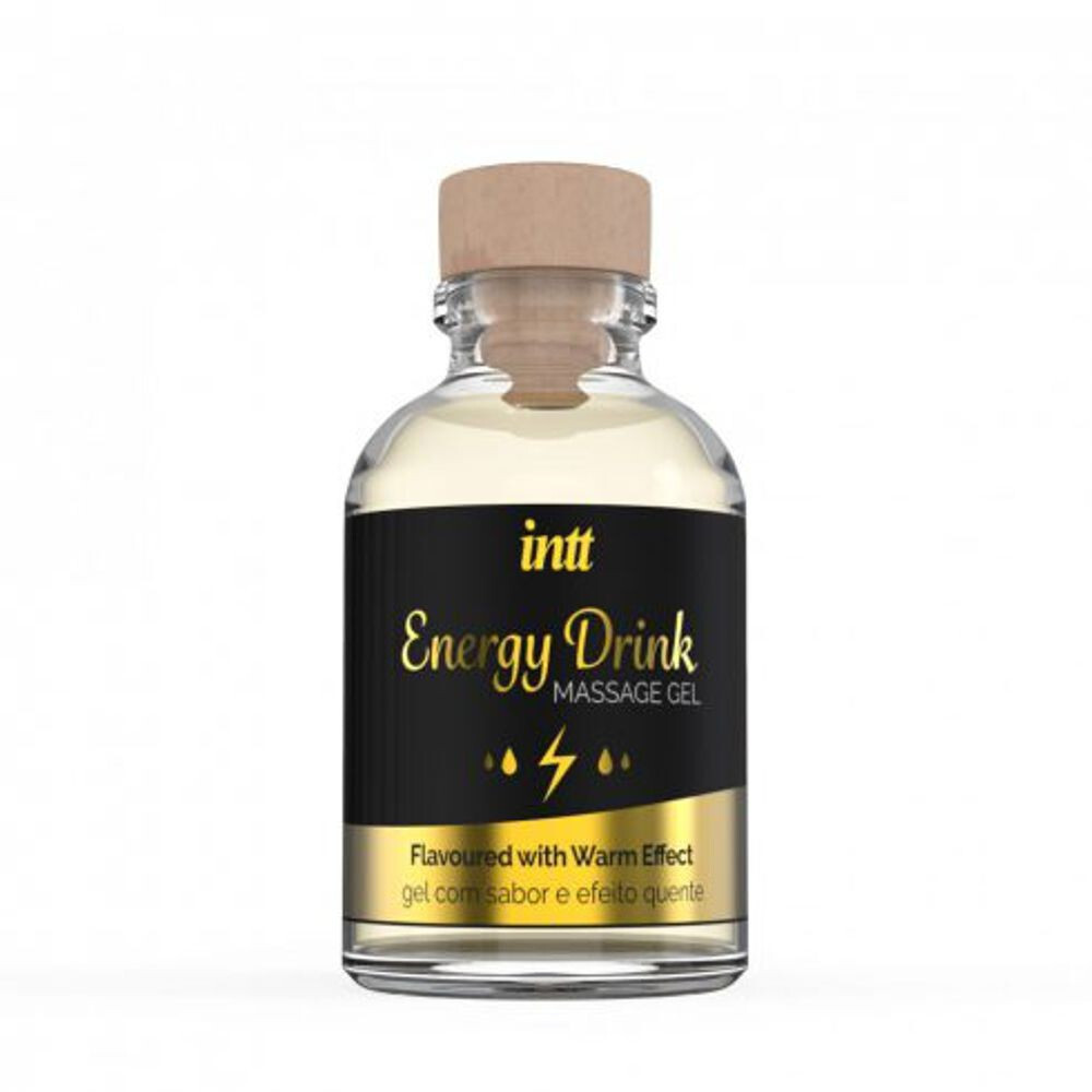 Gel da massaggio baciabile al gusto energy drink intt 30 ml