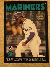 2021 TOPPS 86B-28 TAYLOR TRAMMELL 1986 35th ANNIVERSARY BLACK 088/299 ROOKIE RC