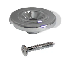 String Retainer Guide Bass Chrome 3/4 low height 081144CH