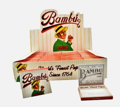 1 Pack of Bambu Classic Rolling Papers 100% Authentic Regular Paper | eBay