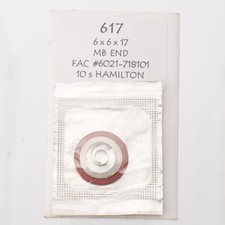 Hamilton Mainspring 10 Size No. 6021-718101 Watch Part New Old Stock NOS G7D5 