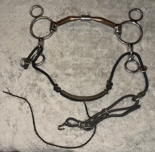 5''  MYLERS 3 RING SWEET IRON COMFORT BARREL WESTERN BIT 16G