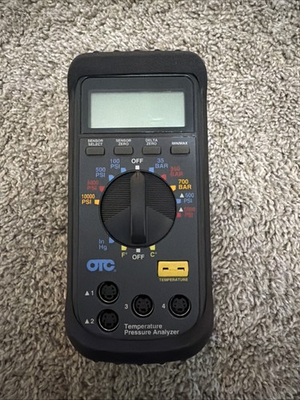 #ad OTC Digital Pressure And Temperature Analyzer Monitor Only 3492 $400.00