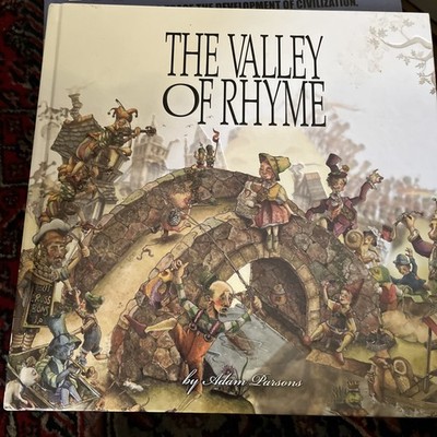 The Valley Of Rhyme by Adam Parsons-Illustrated Children's Poetry Large HC